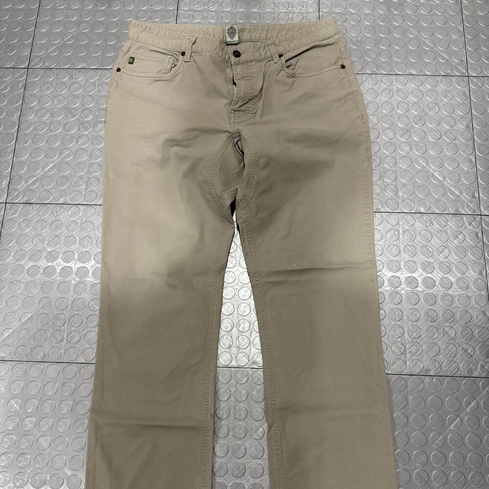 Stio Rivet Canvas 5 Pocket Pant Stretch Organic Cotton Talus 36x32
